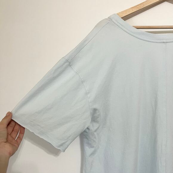 NWT Free People Movement Hot Shot Tee Romper Boardwalk Blue | S - Picture 4 of 7